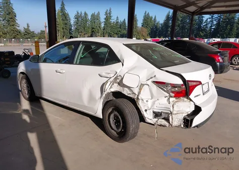 2017 Toyota Corolla Le z USA, uszkodzony, nr VIN 2T1BURHEXHC870843